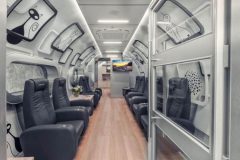 8-seat double zone normobaric chamber for medium-sized wellness facilities and sports centers