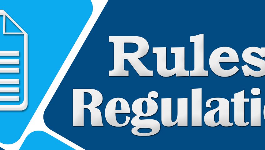 Rules and regulations