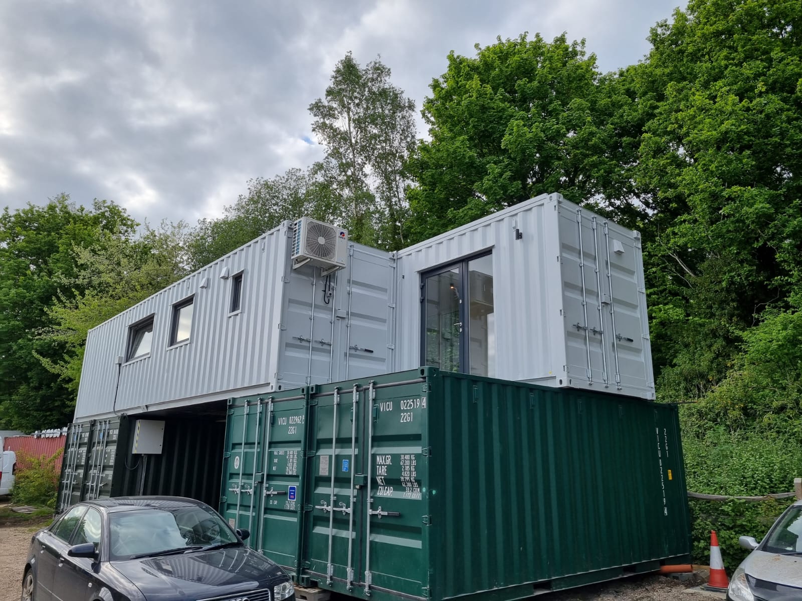 Large Z Design Converted Shipping Container UK Options