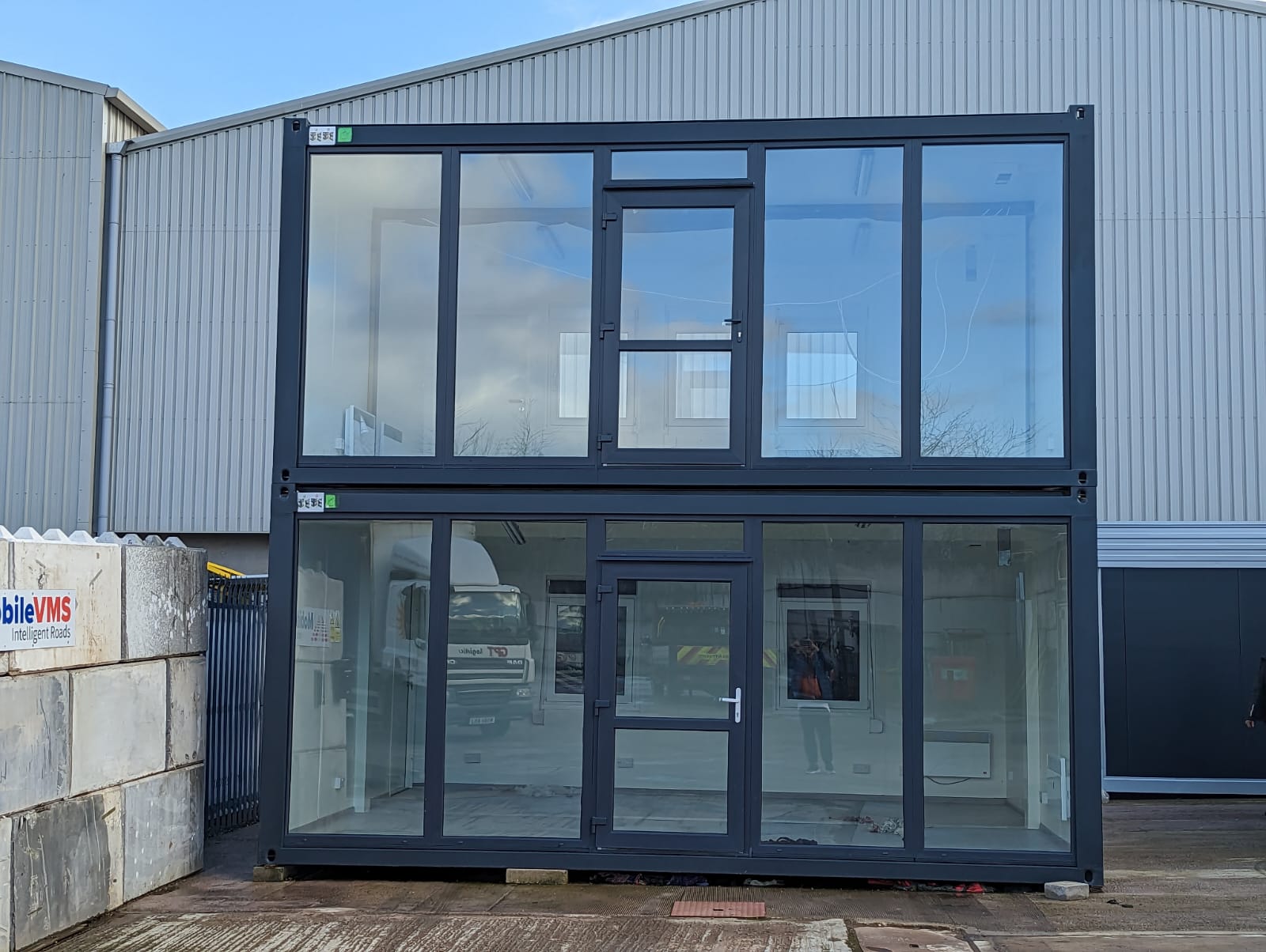 20ft x 16ft Modular office, portable cabin, marketing suite, MS Duo ...