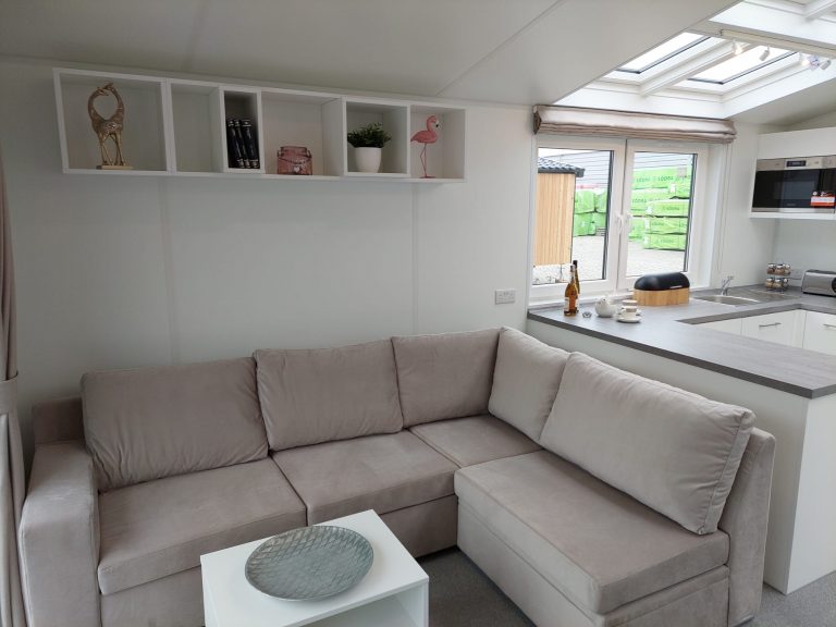 ex showroom display unit Static caravan, mobile home In Stock 41ft x 13ft BS 3632 British Standard for Residential Park Homes