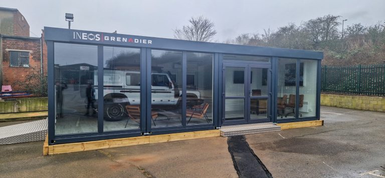 Modular building / portable showroom 32ft x 20ft 8-10 weeks delivery