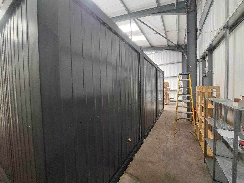 Modular Build – 20ft x 24ft ISO Frame Modular Building