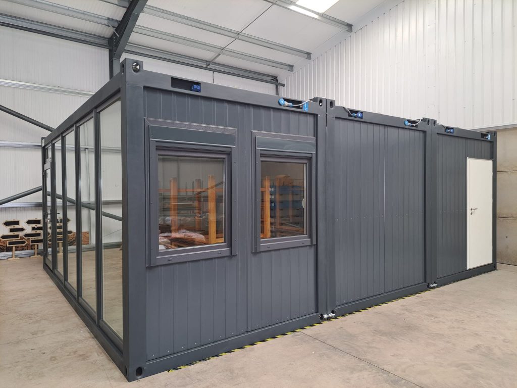 Modular Build – 20ft x 24ft ISO Frame Modular Building