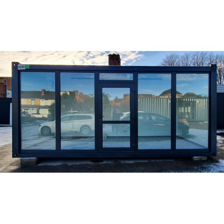 kc cabins solutions Lark 20x8 11500 + vat ISO frame portable cabin office 20ft x 8ft