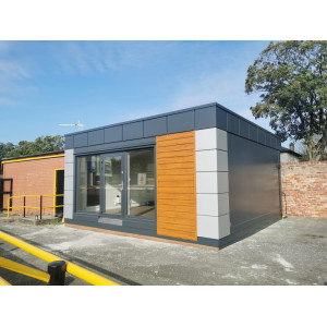 Yola 6m x 6m/ 20ft x 20ft Portable office, Site cabin, Marketing suite, Sales cabin, COMPLIANT SPEC MODULAR BUILDING
