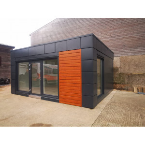 Yola 6m x 5m/ 20ft x 16.5ft Portable office, Site cabin, Marketing suite, Sales cabin, TEMPORARY SPEC MODULAR BUILDING
