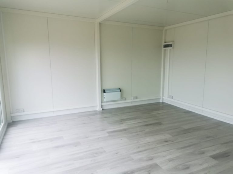 Yola 6m x 5m/ 20ft x 16.5ft Portable office, Site cabin, Marketing suite, Sales cabin, TEMPORARY SPEC MODULAR BUILDING