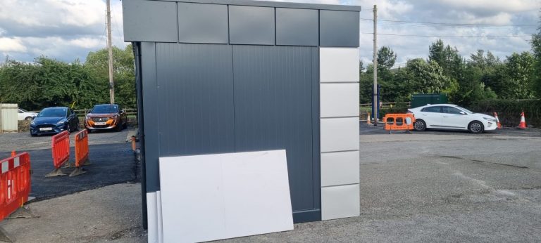 Hi-Tech 10m x 3m / 32ft x 10ft Portable office, Site cabin, Marketing suite, Sales cabin, TEMPORARY SPEC Modular building