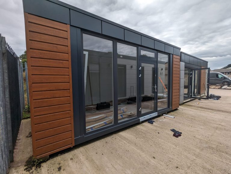 Hire a Portable Cabin – 6m x 3m Temporary Office Building