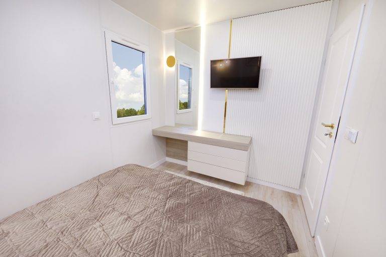 Summer House, Static Caravan, Residential Lodge, Summer House 63 m² gold