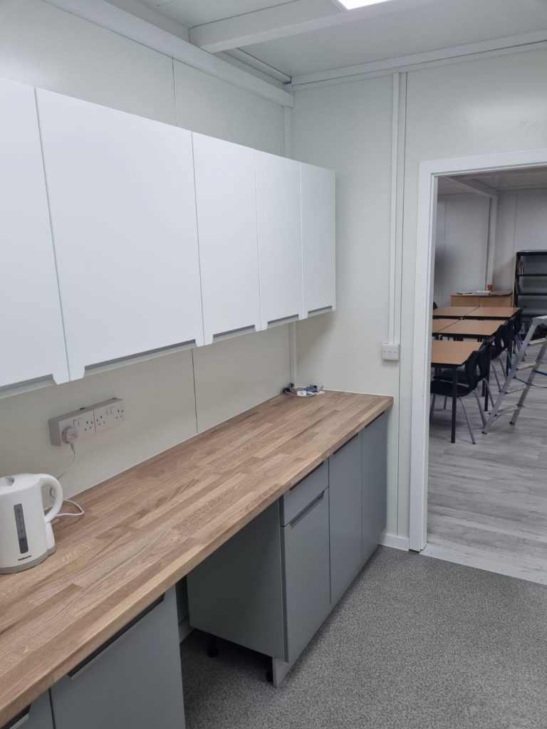 COMPLIANT modular building Portable Office Showroom Classroom Marketing Suite