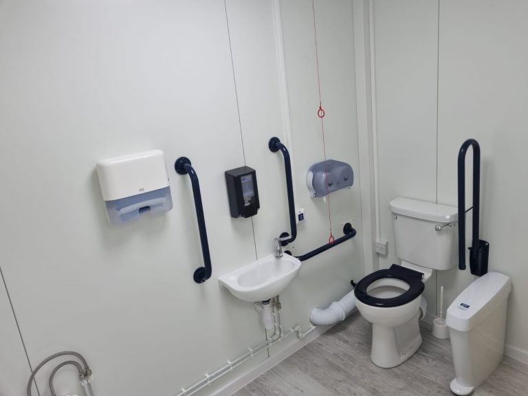 COMPLIANT modular building Portable Office Showroom Classroom Marketing Suite