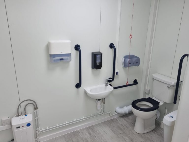 COMPLIANT modular building Portable Office Showroom Classroom Marketing Suite