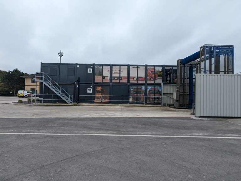 IMG-20231206-WA0121 Two-Storey Modular Site Office – 72ft × 20ft ISO Frame