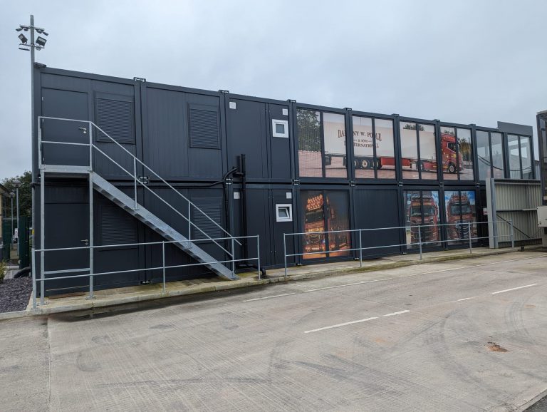 IMG-20231206-WA0287 Two-Storey Modular Site Office – 72ft × 20ft ISO Frame