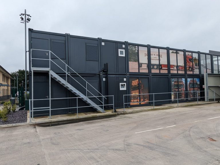 IMG-20231206-WA0289 Two-Storey Modular Site Office – 72ft × 20ft ISO Frame