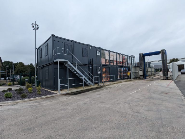 IMG-20231206-WA0291 Two-Storey Modular Site Office – 72ft × 20ft ISO Frame