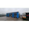 modern portable cabins used as office space in the UK