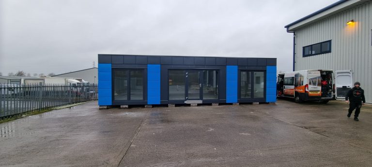 IMG-20231218-WA0050 12.6m x 6.3m custom line portable cabin. Portable Cabins: Complete Guide to Modern Modular Buildings