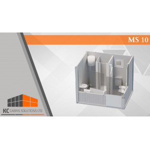 MS10 Welfare Cabin, BUILDING SITE CABIN, MODULAR BUILDING, CLASSROOM, OFFICE,