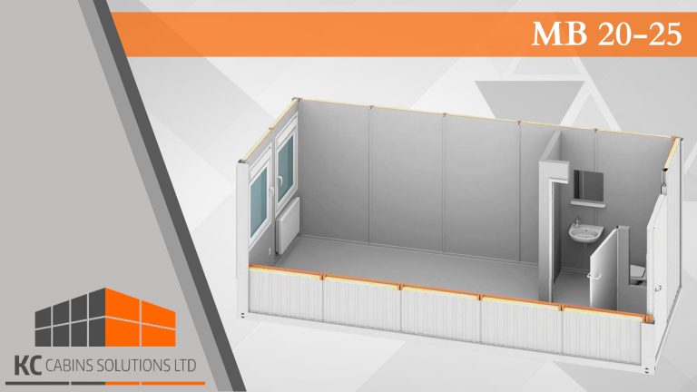 MB20-25 Welfare Cabin, BUILDING SITE CABIN, MODULAR BUILDING, CLASSROOM, OFFICE,