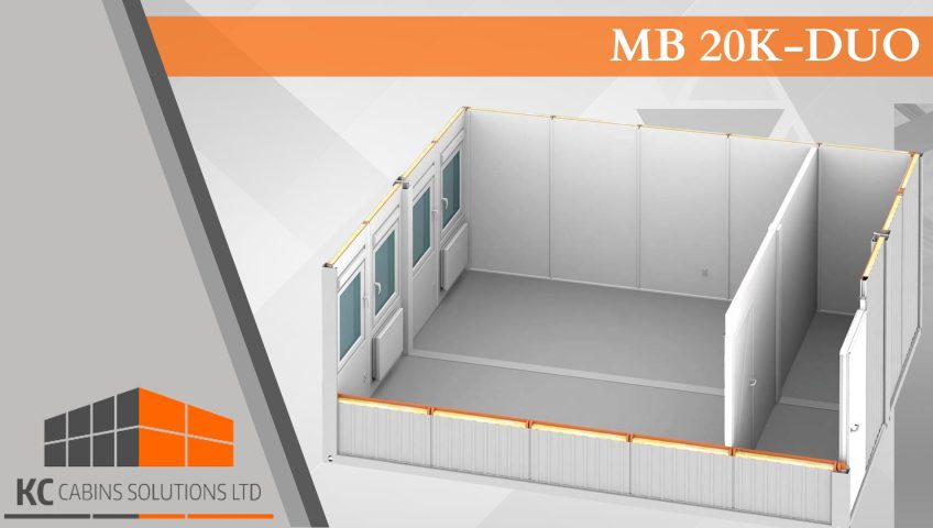 MS20 Welfare Cabin | Site Accommodation | KC Modular Buildings