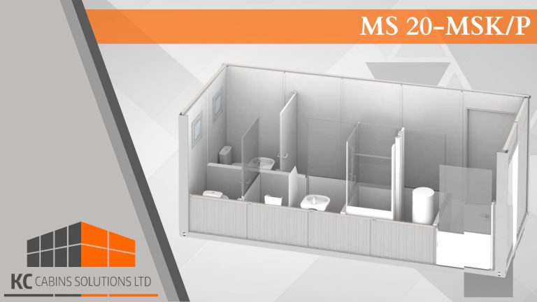 20ft mobile welfare unit hire – MS20-MSKP welfare cabin 20ft mobile welfare unit hire cabin for construction sites with separate mens and ladies facilities