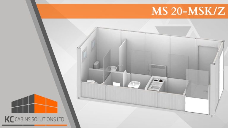 42 MS20MSKZ Welfare Cabin, BUILDING SITE CABIN MODULAR BUILDING,