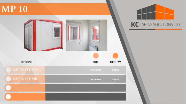 MB20 Welfare Cabin – 20ft × 8ft ISO Frame
