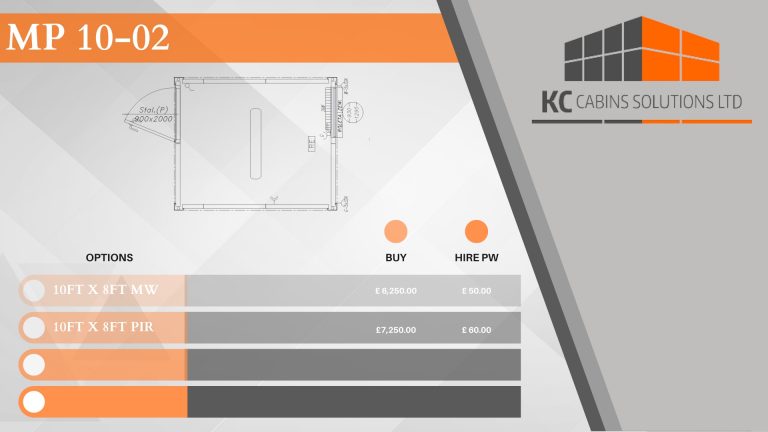 MB20 Welfare Cabin – 20ft × 8ft ISO Frame