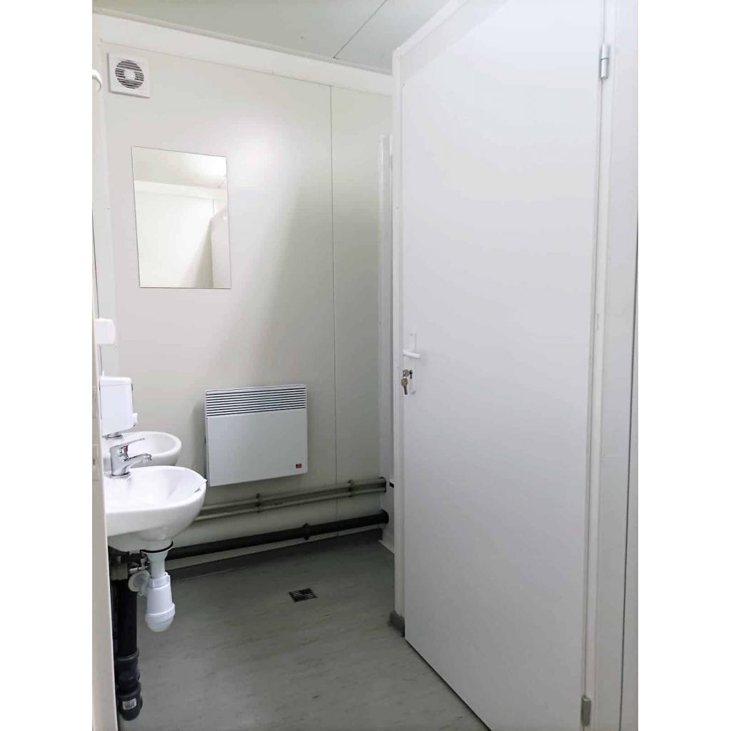 20ft Mobile Welfare Cabin MS20-03 – 4 WC Site Welfare Unit