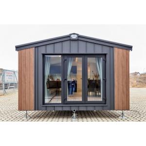 Texel Deluxe Mobile Home featuring triple-glazed windows and open-plan living space view