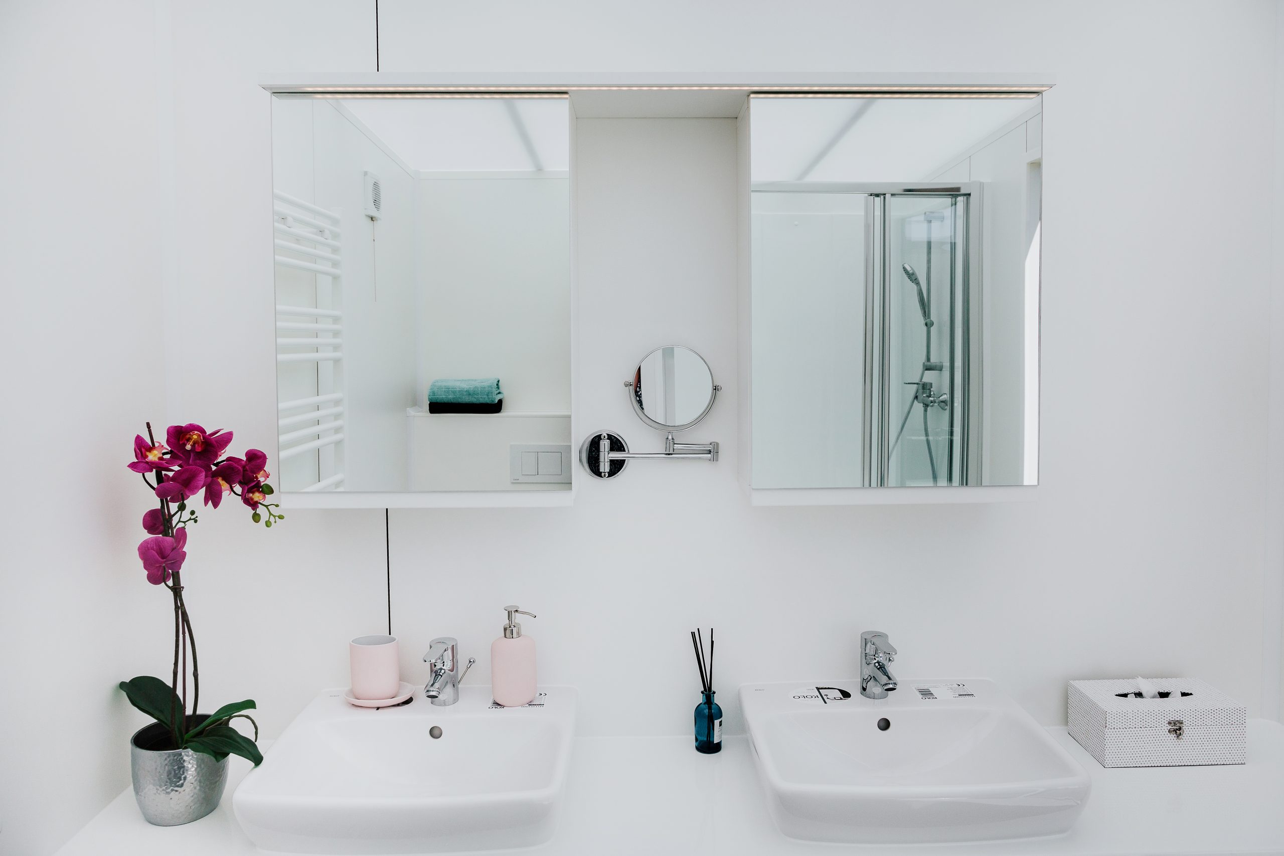 Modern modular sanitary module UK with advanced ventilation