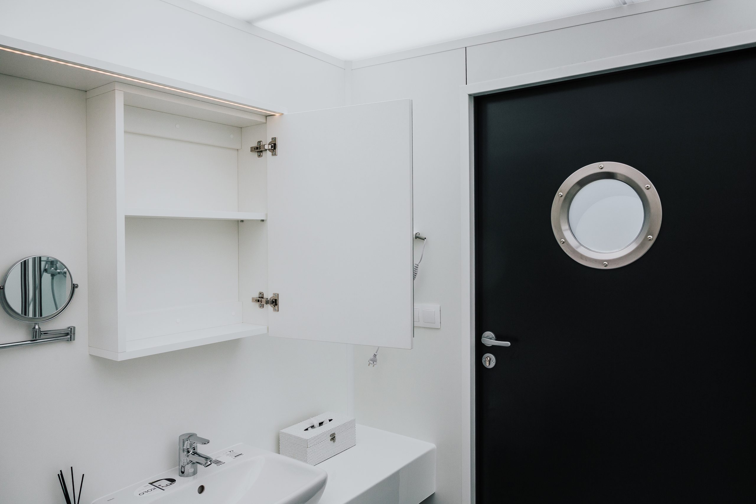 Custom-built modular sanitary module UK