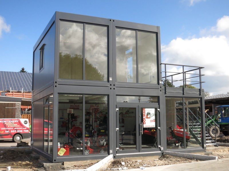 Prefab office buildings Derbyshire stackable units serving Manchester and Liverpool businesses