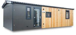 LARK timber-frame static caravan by KC Modular Buildings — residential lodge line, leisure homes UK