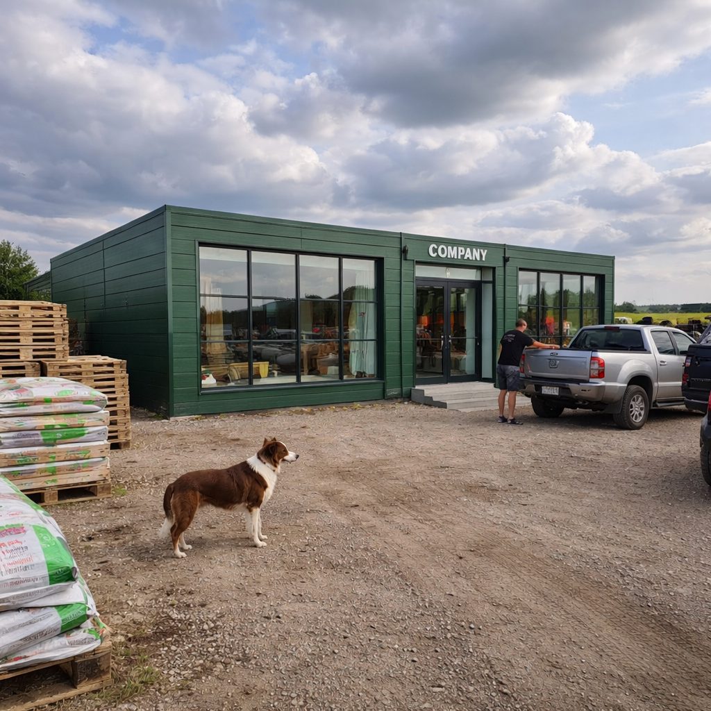 Medium modular office 40ft x 20ft linked modules in Lincoln - open-plan commercial office for 8 to 12 people