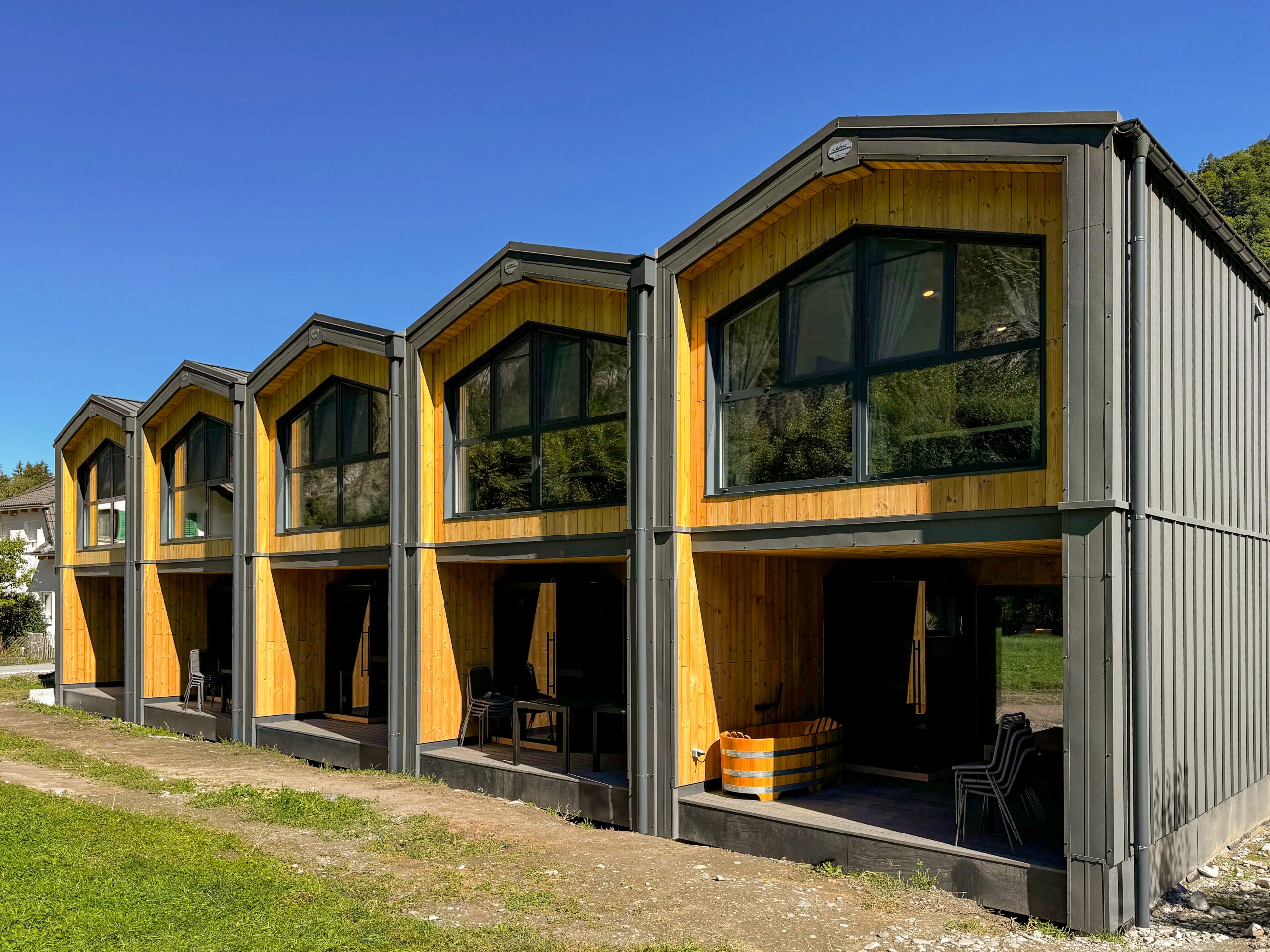 Premium modular residential corridor or shared space suitable for student accommodation