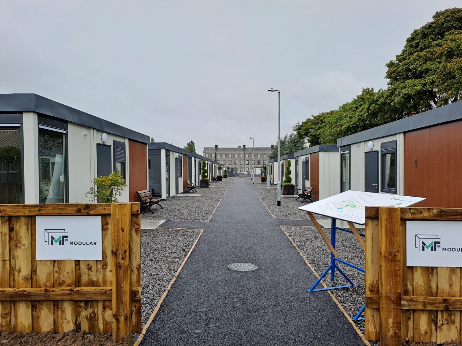 Offsite residential building system for student accommodation developer use