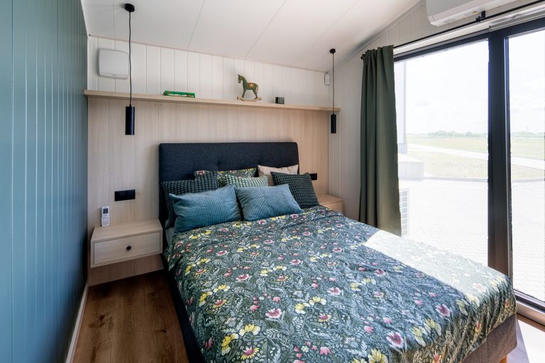 Bespoke premium caravan lodge exterior for holiday parks and private land