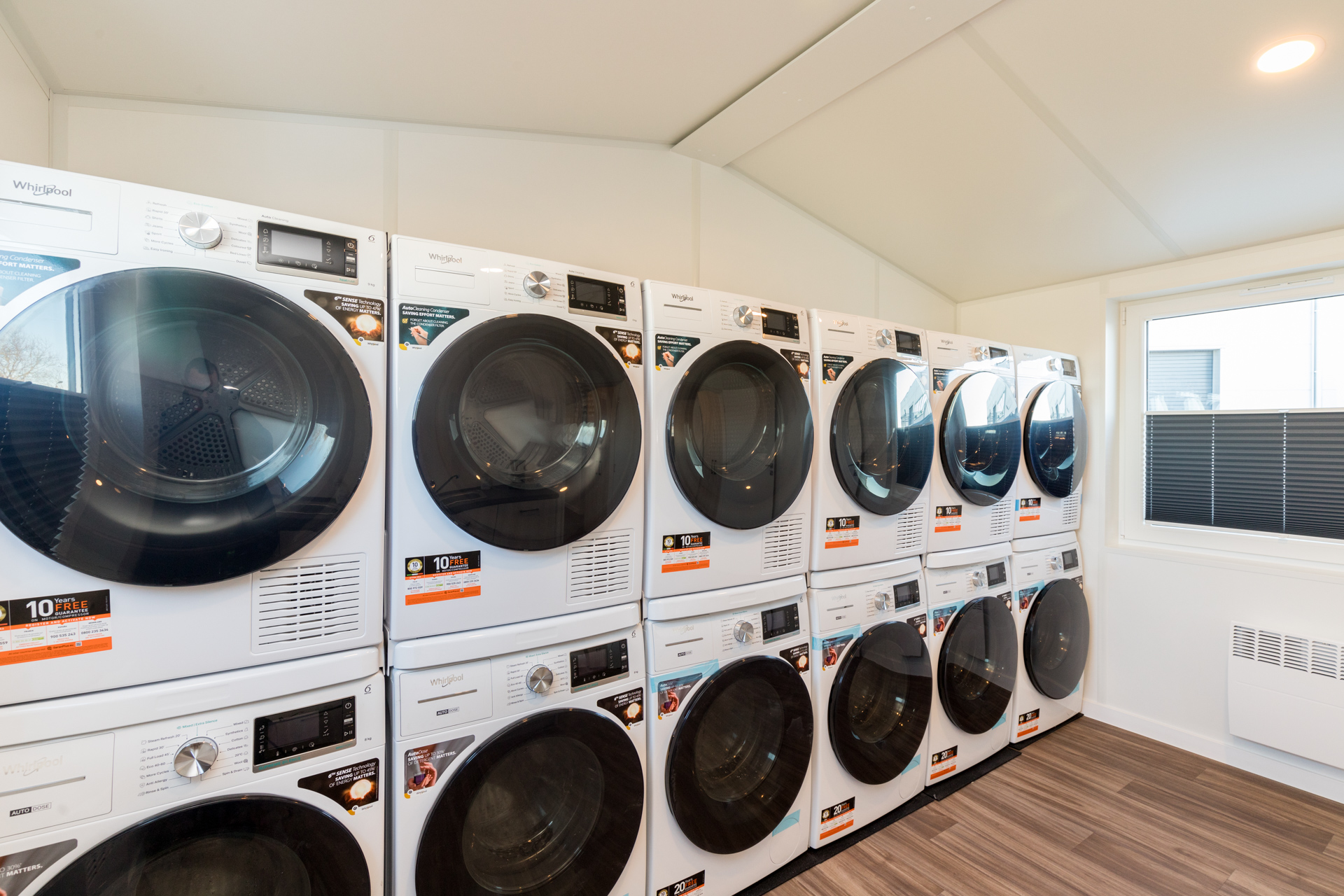 Campsite facilities upgrade using a modular welfare and laundry cabin