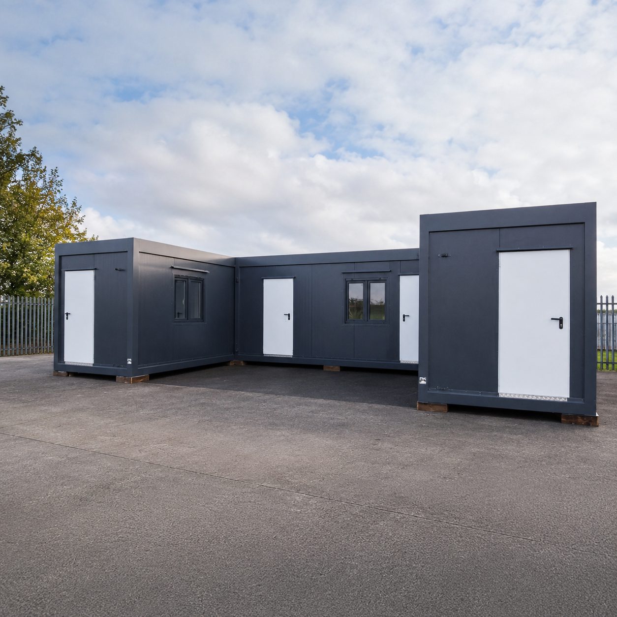 ISO Frame modular building suitable for offices welfare facilities and commercial sites