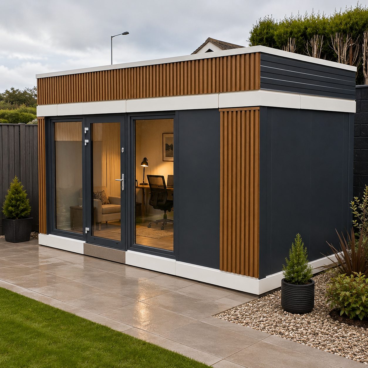 Portable cabin route for modular buildings including site offices and welfare cabins