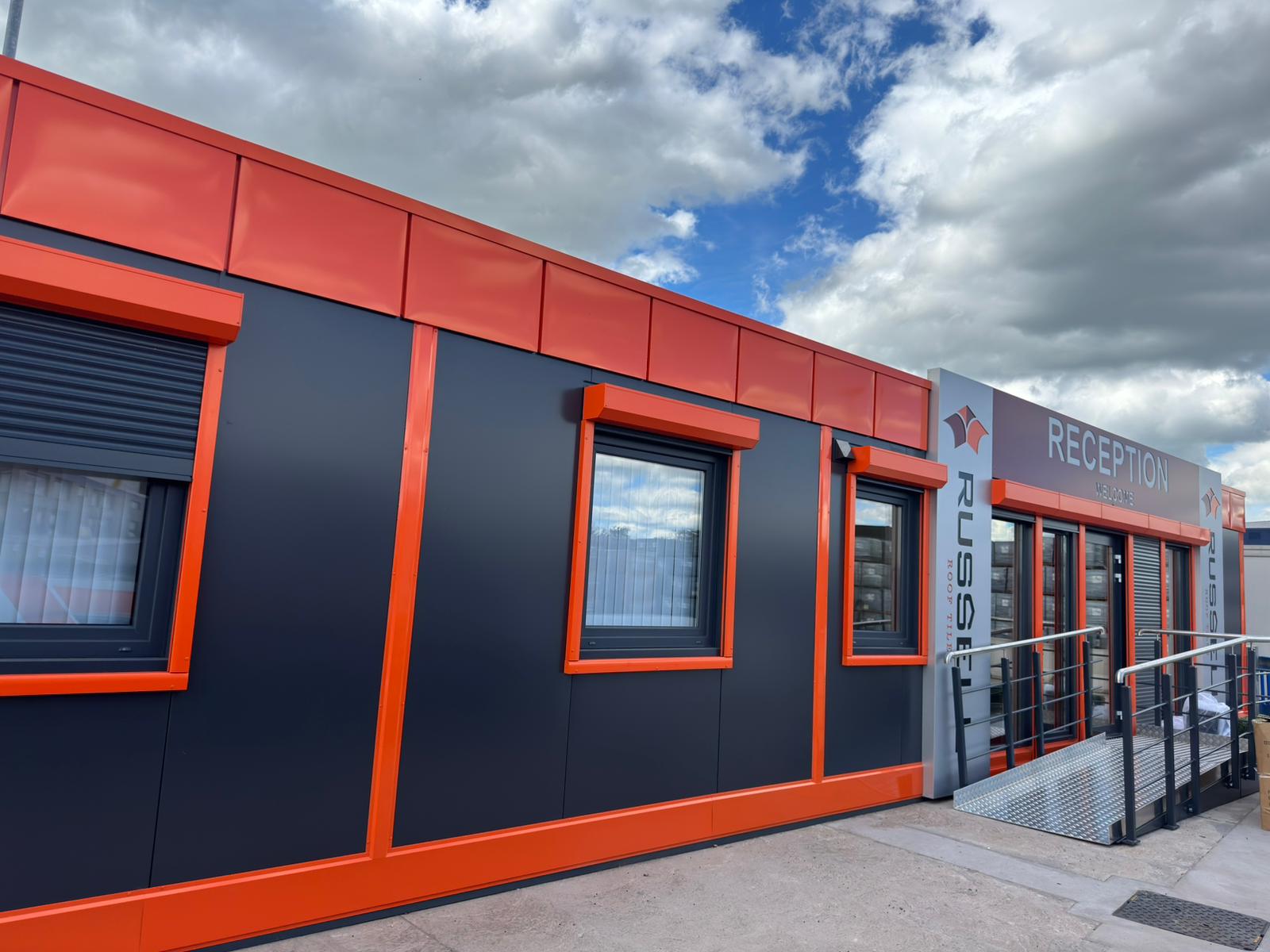 Premium steel-frame modular building handed over at Russell Roof Tiles in Burton-on-Trent