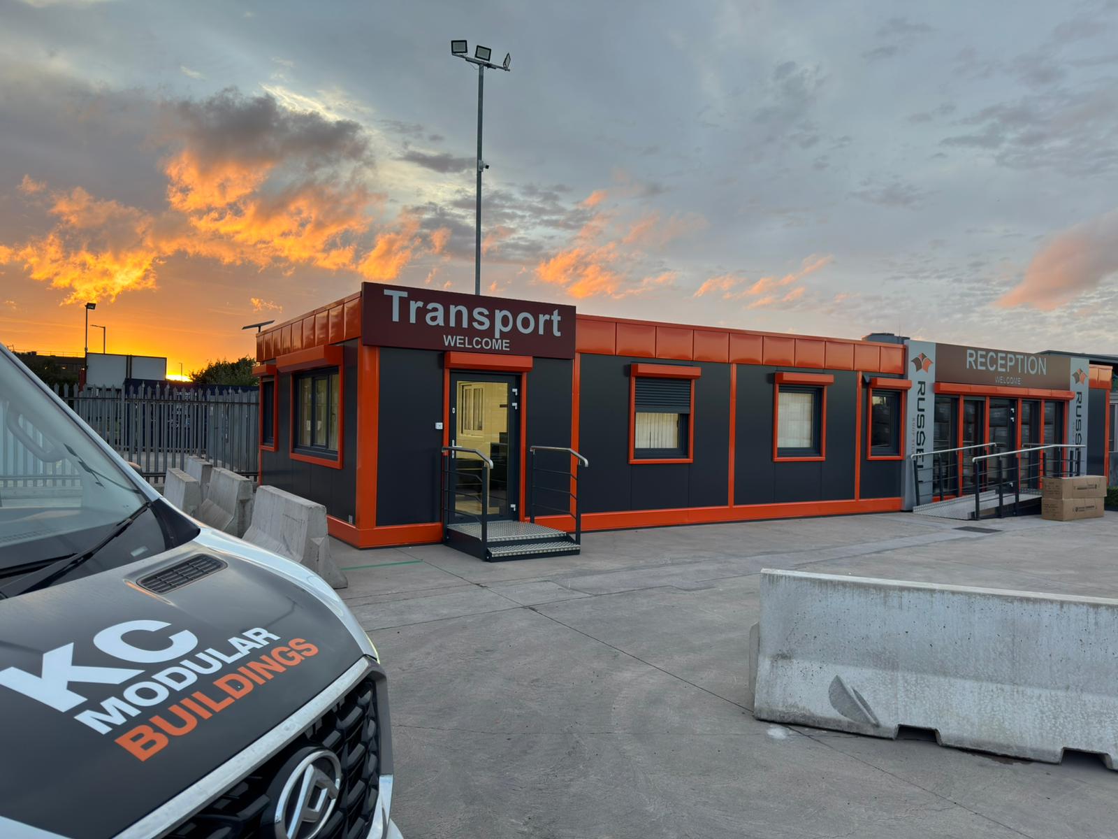 Completed bespoke modular building project for commercial customer in Staffordshire