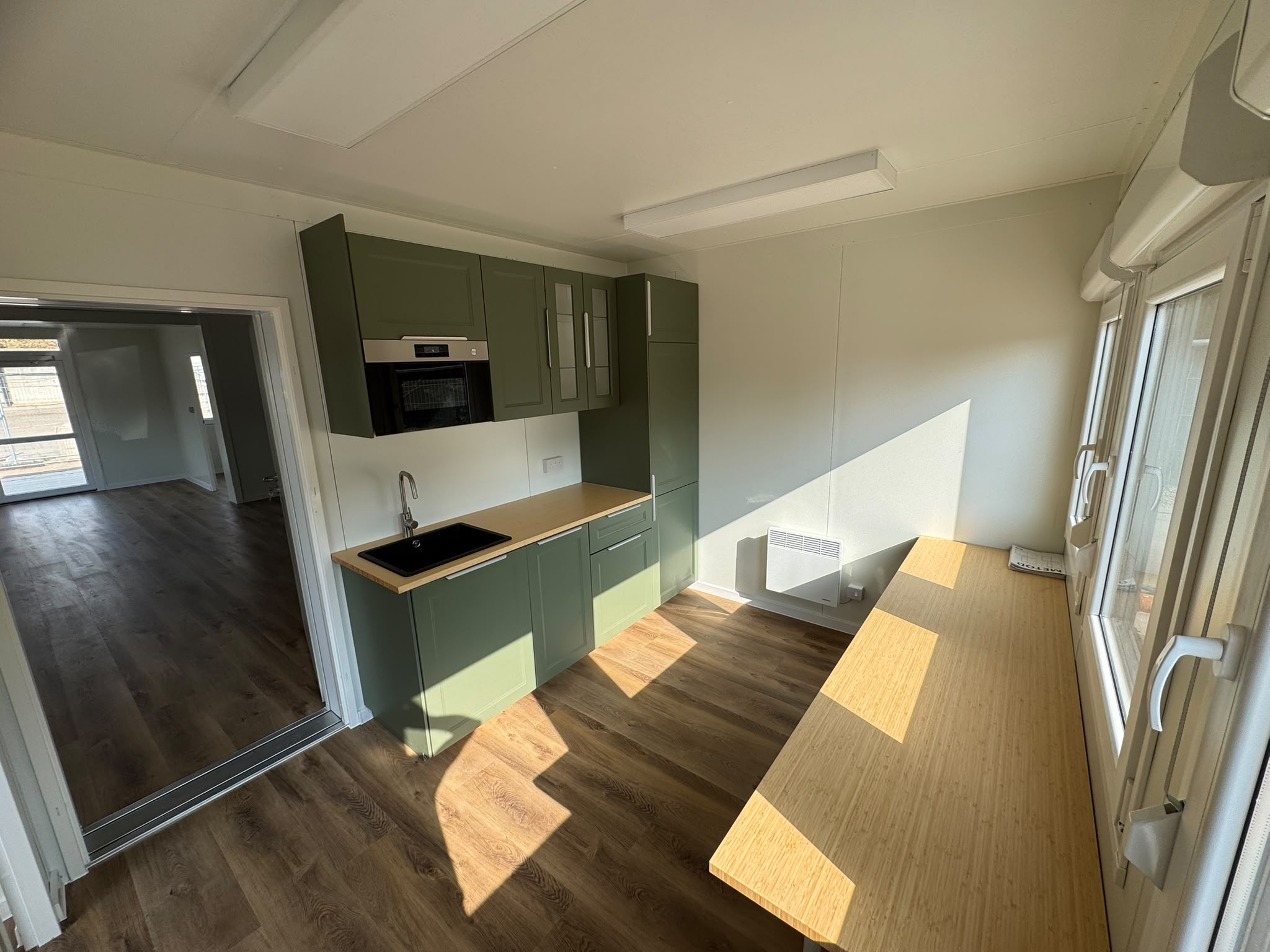 J and F Powner Ltd delivered modular office final gallery image