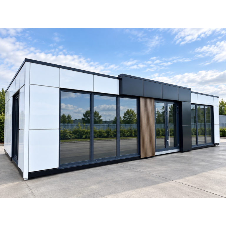 Bristol Modular Sales Office for Property Developers – 12m × 6m Shell & Core