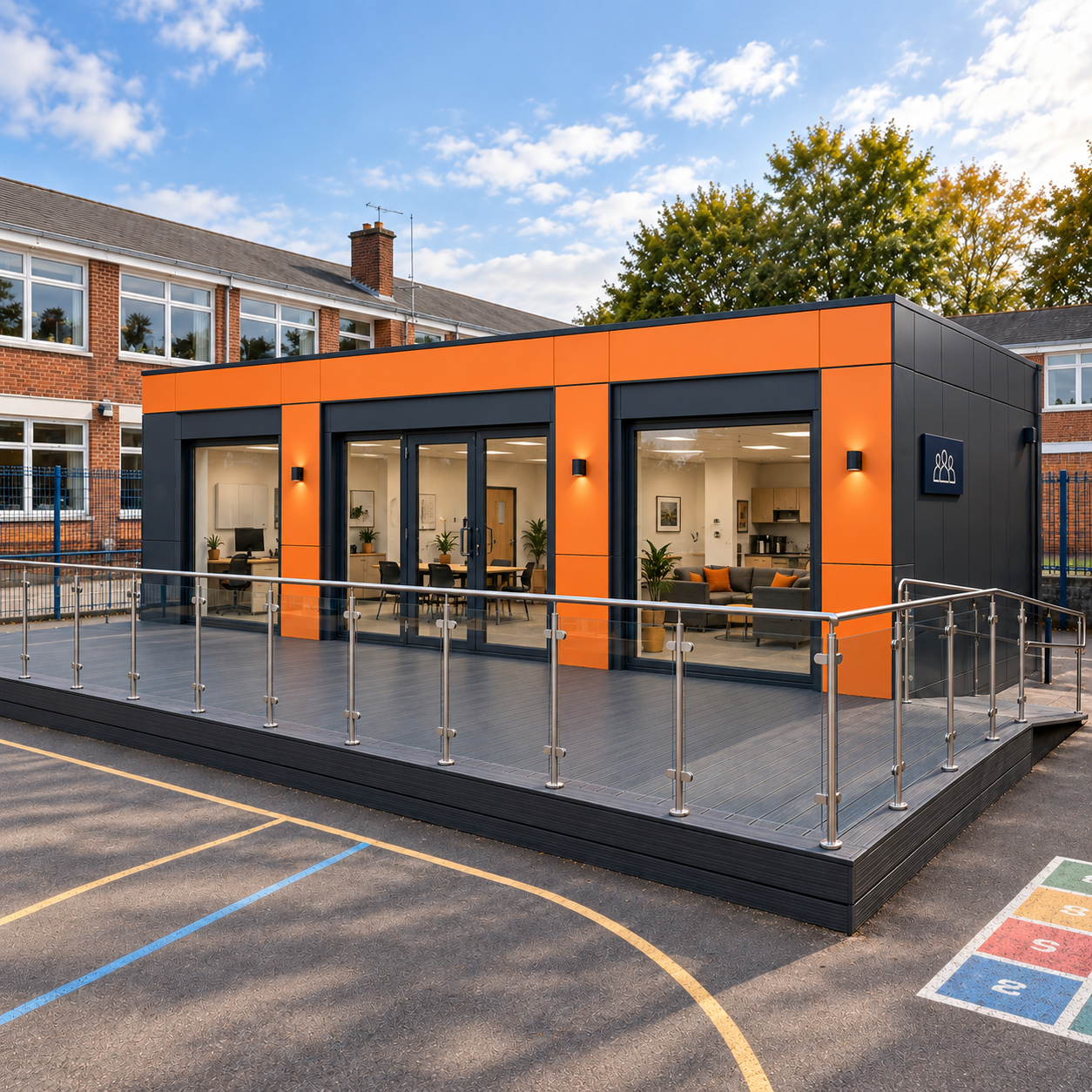 Modular School & Nursery Buildings – ISO Frame