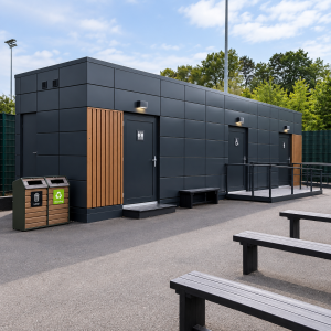 School Toilet Blocks shop category Thumbnail image for KC cabins solutions ltd Modular School & Nursery Buildings – ISO Frame